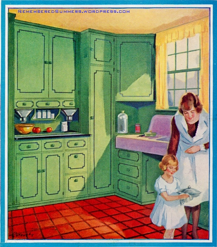 Kitchen Colors 1930s Remembered Summers