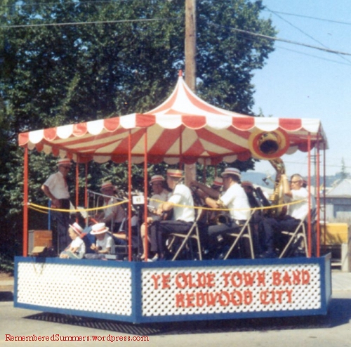 Ye Olde Town Band, Redwood City, circa 1958-62.